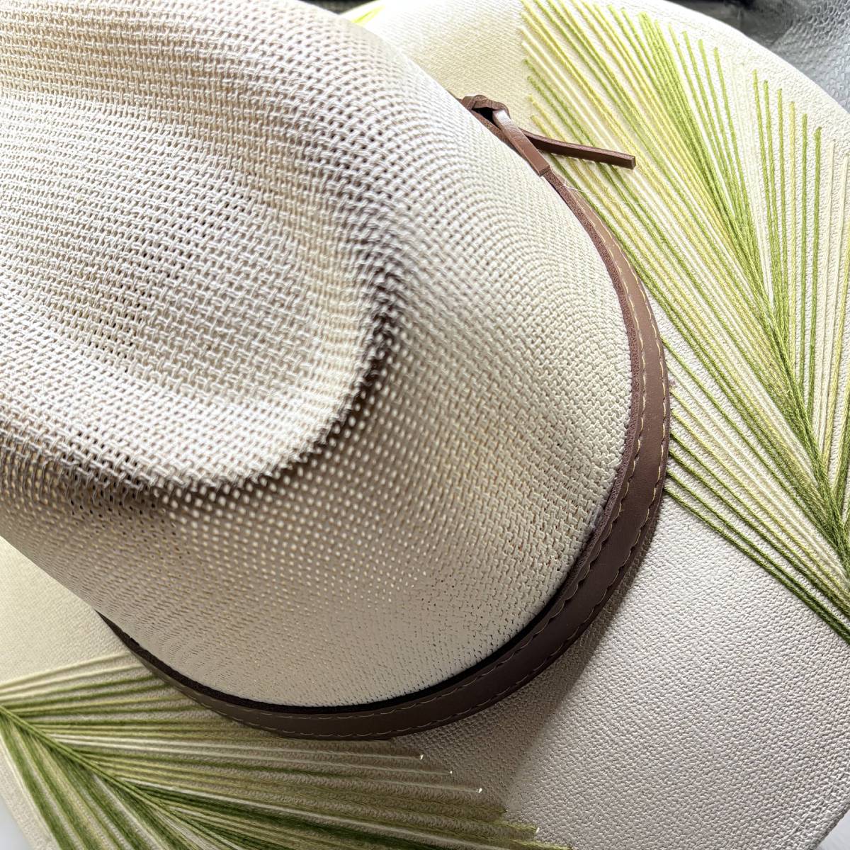 Chisme Lifestyle Pluma Embroidered Hat Green