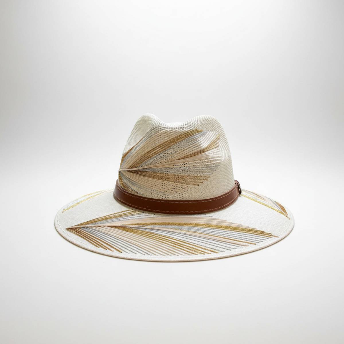 Pluma Embroidered Hat