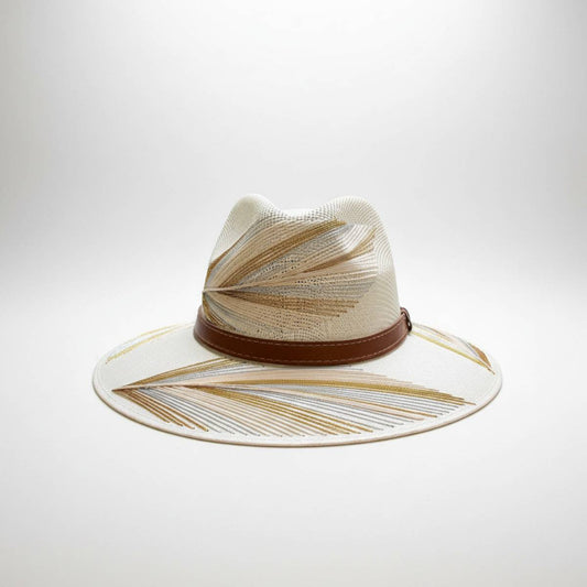 Pluma Embroidered Hat