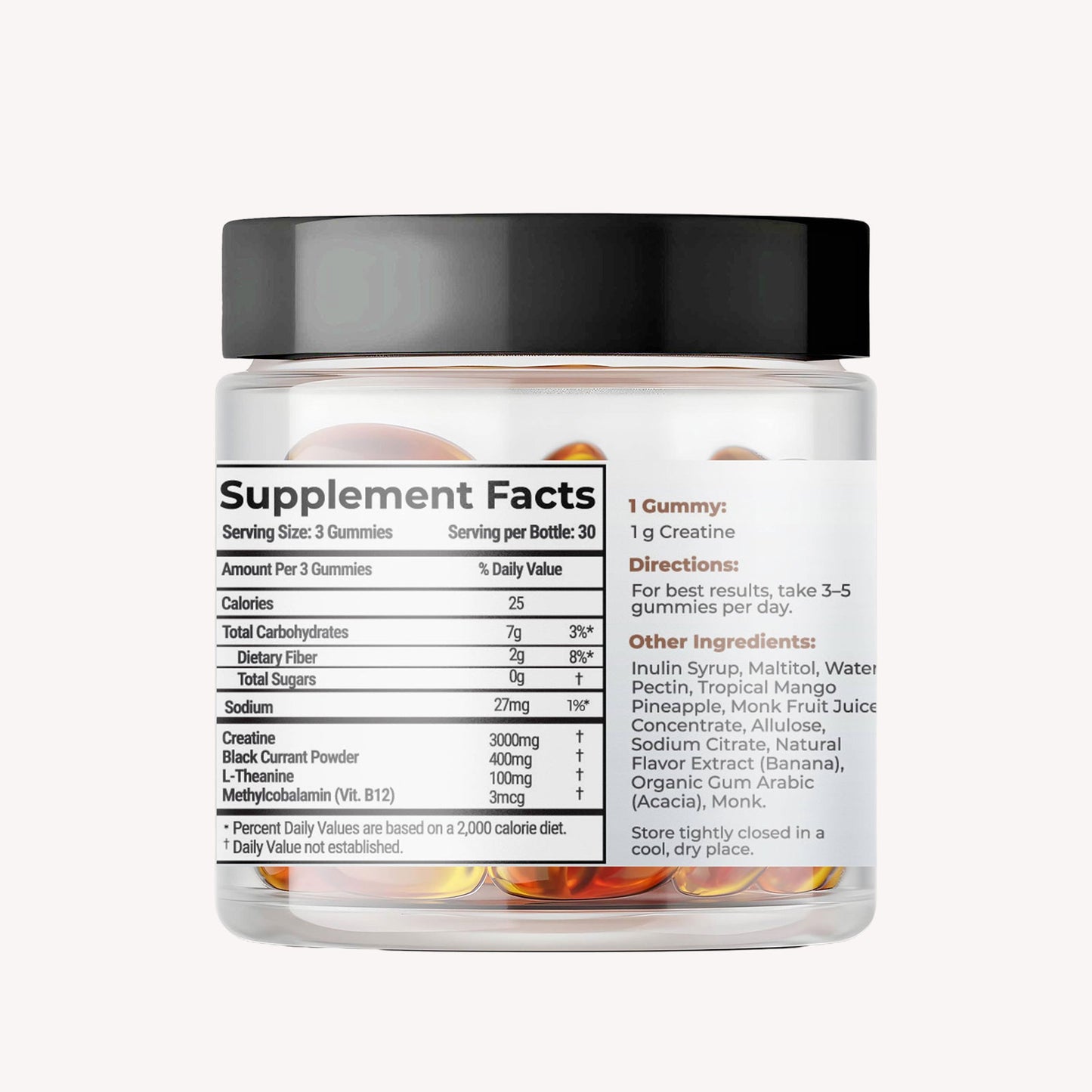 CréaLuxe Creatine Gummies | Body & Mind Boost